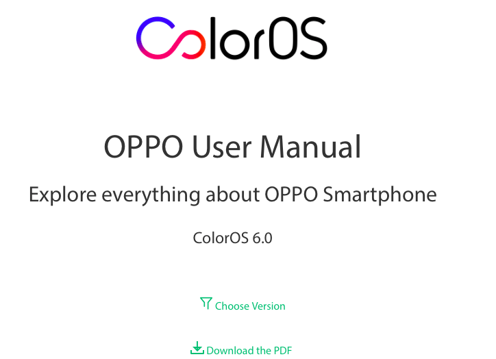 Oppo Telefonları Kullanım Kılavuzları